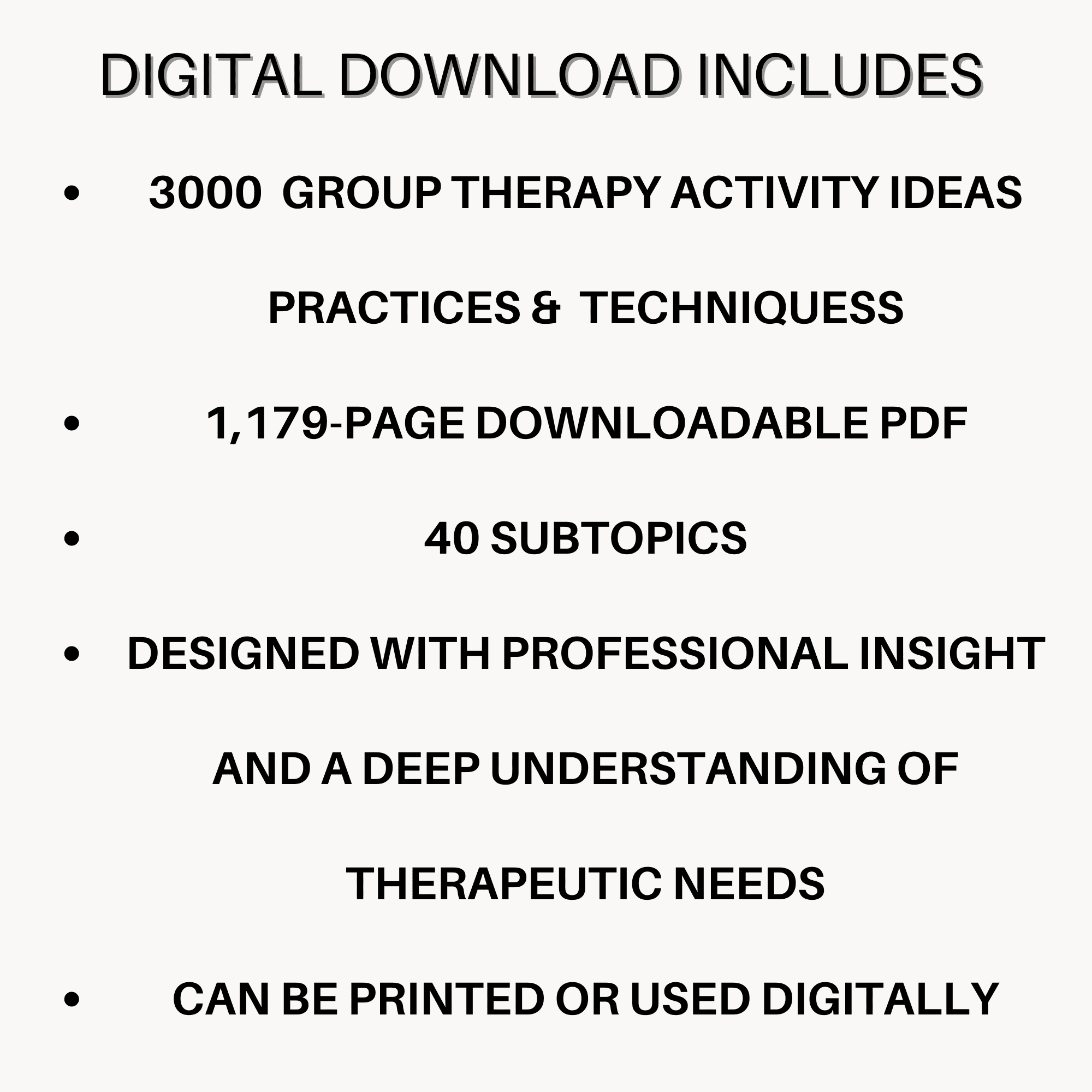 3,000 group therapy activities, techniques, and practices 3,000 Group Therapy Activities, Techniques, and Practices Download