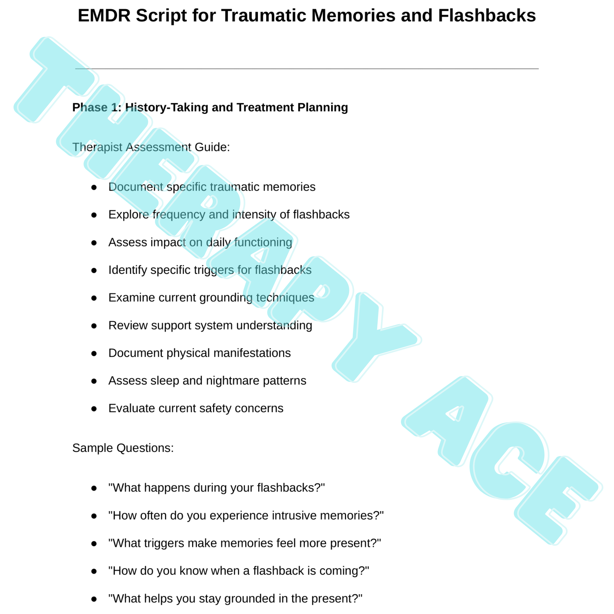 30,000 therapy resources mega bundle Sample therapy questions and progress note statements from the 30000 therapy resources mega bundle