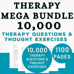 10000 therapy questions mega bundle covering 10 therapeutic approaches for therapists and individuals PDF
