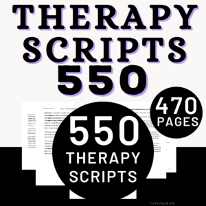 550 ready-to-use therapy scripts for therapists and mental health professionals PDF download